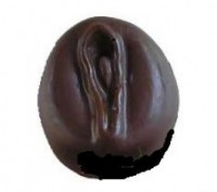 VELA DE FIGURA - VAGINA PRETA 